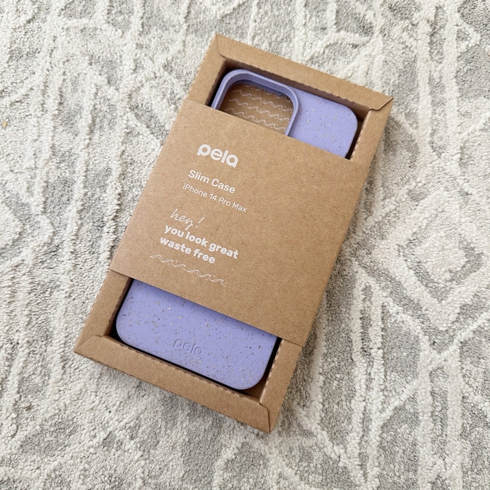 Pela | New iPhone 14 Pro Max Lavender Slim Case